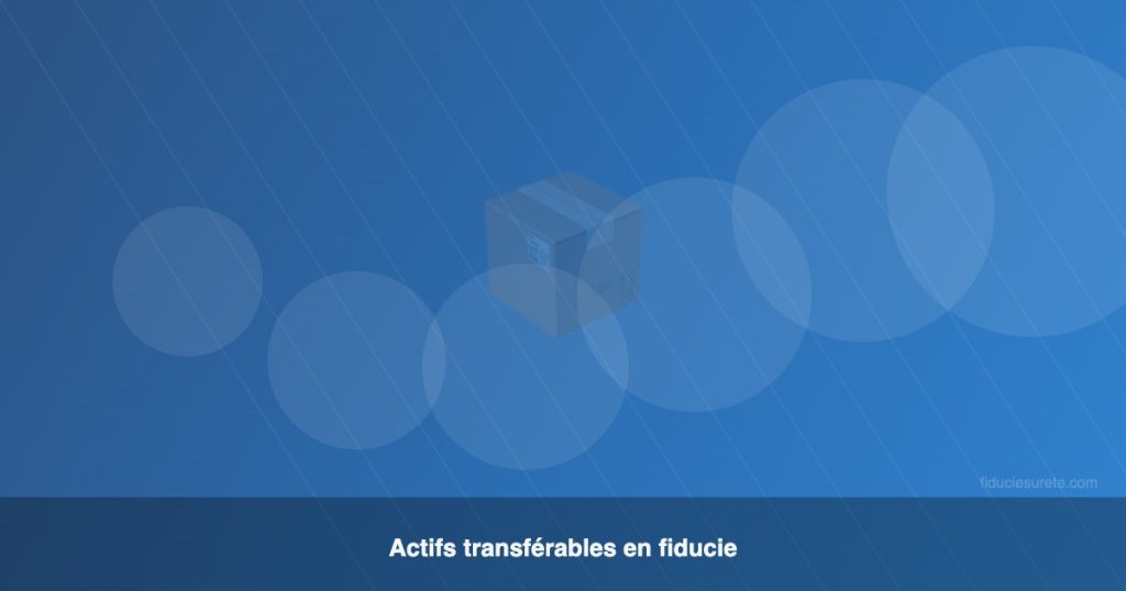 Quels actifs peut-on transférer en fiducie